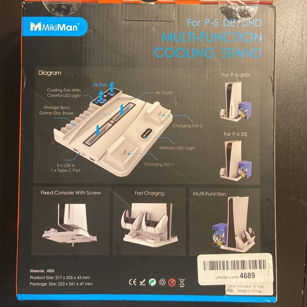 Ps5 cooling stand (brand new)